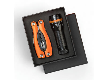 Set Colorado II: Taschenlampe und großes Multitool Colorado