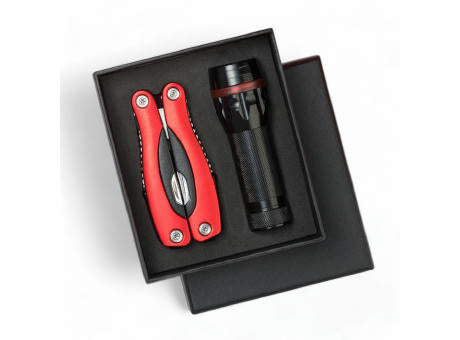 Set Colorado II: Taschenlampe und großes Multitool Colorado