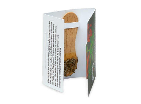 Pflanz-Stick mit Samen - Petersilie