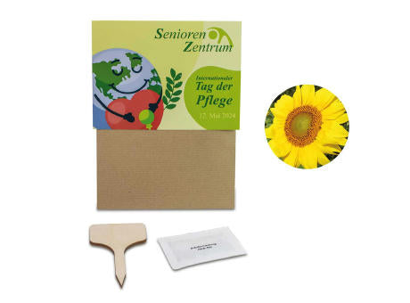 Pflanz-Set - 2er-Set - Basilikum / Gartenkresse