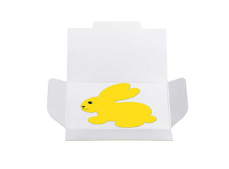 Samenpapier in Klappkärtchen - Ostern - Häschen