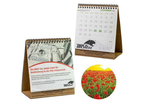 Samenpapier-Tischkalender - Minze
