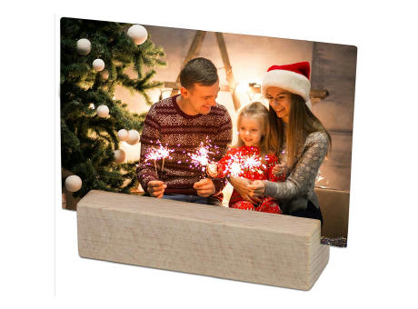 Bildhalter aus Holz - Weihnachten - ohne Lasergravur