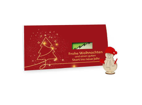 Steckfiguren-Karte Filz - Standardmotiv - Baum