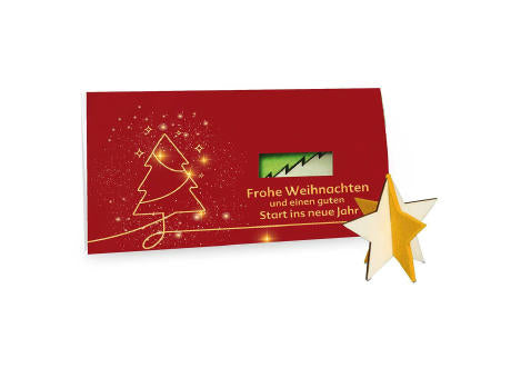 Steckfiguren-Karte Filz - Standardmotiv - Baum