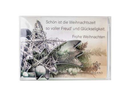 Backförmchen in der Box - Winter - Schneemann