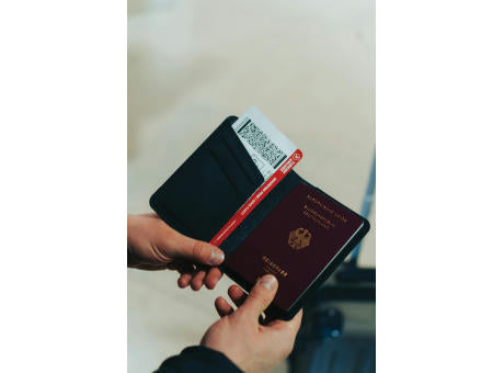Travelfinder RCS Polyester Passtasche mit weltweiter Ortung
