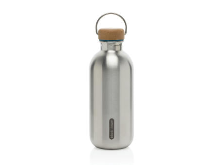 Black+Blum Stahl-Wasserflasche 600ml