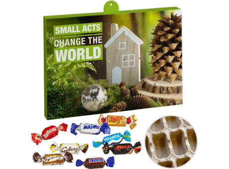 Premium Marken-Adventskalender PAPIER mit Celebrations®