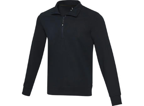 Tin 280 g/m² Aware™ Pullover mit Half-Zip Reißverschluss aus recyceltem Material Unisex