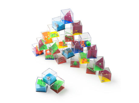 FÄHIGKEITENSPIEL CUBIK S/EINHEITSGRÖSSE TRANSPARENT