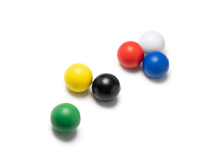 STRESSBALL SEYKU S/EINHEITSGRÖSSE WHITE