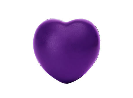 HERZFÖRMIGER ANTI-STRESS-BALL BIKU S/EINHEITSGRÖSSE WHITE