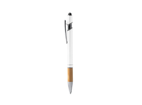 KUGELSCHREIBER DEKEL S/BLAUE TINTE WHITE