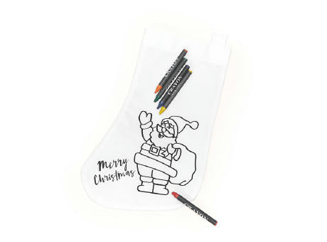WEIHNACHTSSTRÜMPF REINDEER S/EINHEITSGRÖSSE WHITE