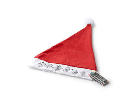 WEIHNACHTSMÜTZE NICK S/EINHEITSGRÖSSE RED