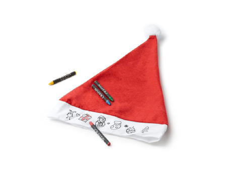 WEIHNACHTSMÜTZE NICK S/EINHEITSGRÖSSE RED