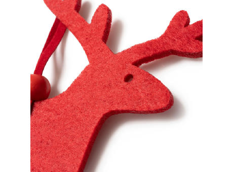 WEIHNACHTSSCHMUCK-SET CAROL S/EINHEITSGRÖSSE RED
