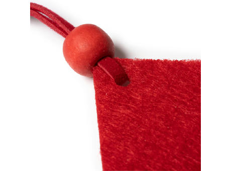 WEIHNACHTSSCHMUCK-SET CAROL S/EINHEITSGRÖSSE RED