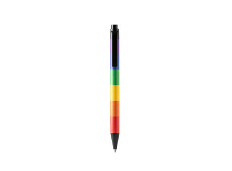 KUGELSCHREIBER SIVAN S/BLAUE TINTE MULTICOLOR