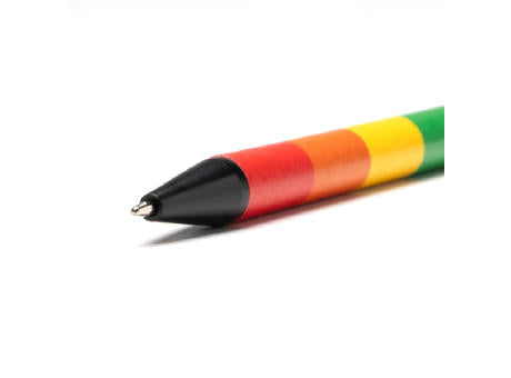 KUGELSCHREIBER SIVAN S/BLAUE TINTE MULTICOLOR