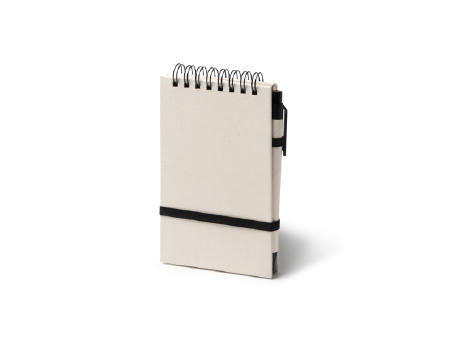 NOTIZBLOCK RUNE S/EINHEITSGRÖSSE WHITE