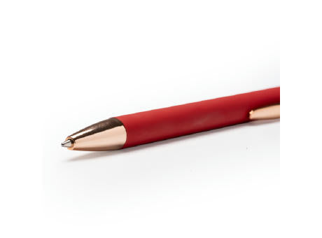 KUGELSCHREIBER ROSES S/BLAUE TINTE WHITE