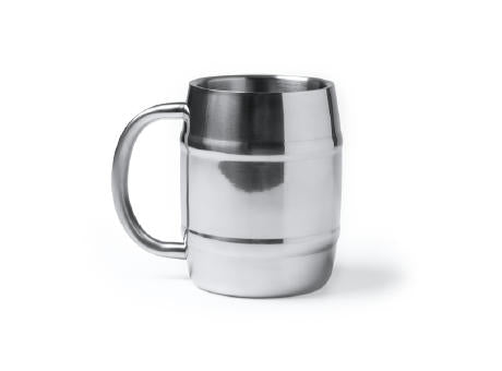 TASSE DUNKEL S/EINHEITSGRÖSSE SILVER