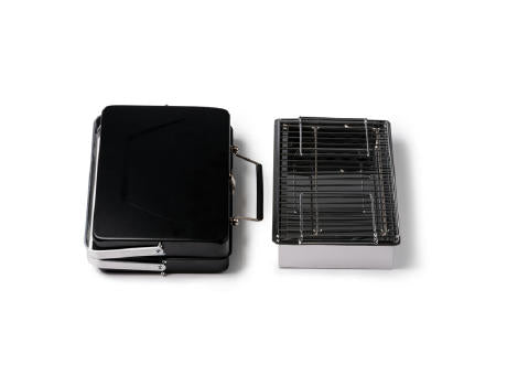 BBQ-GRILL RULOT S/EINHEITSGRÖSSE BLACK