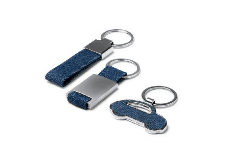 SCHLÜSSELANHÄNGER CIVIC S/EINHEITSGRÖSSE HEATHER DENIM