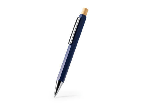 KUGELSCHREIBER SALOM S/BLAUE TINTE WHITE