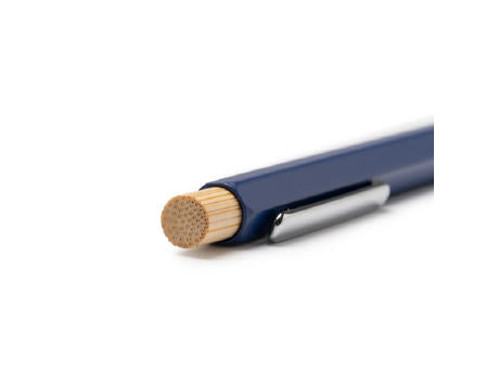 KUGELSCHREIBER SALOM S/BLAUE TINTE WHITE