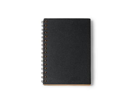 NOTIZBUCH NUSAX S/EINHEITSGRÖSSE BLACK