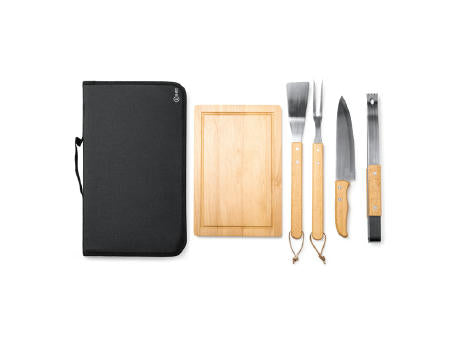 BBQ-SET WEBEK S/EINHEITSGRÖSSE GREIGE
