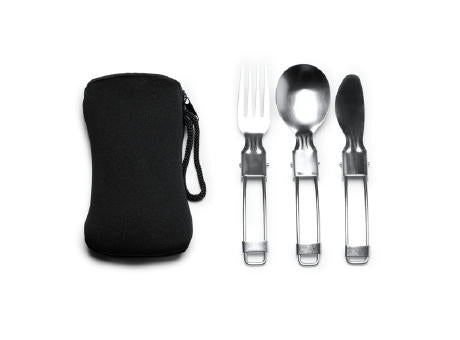 BESTECK-SET TINKER S/EINHEITSGRÖSSE BLACK