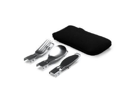 BESTECK-SET TINKER S/EINHEITSGRÖSSE BLACK