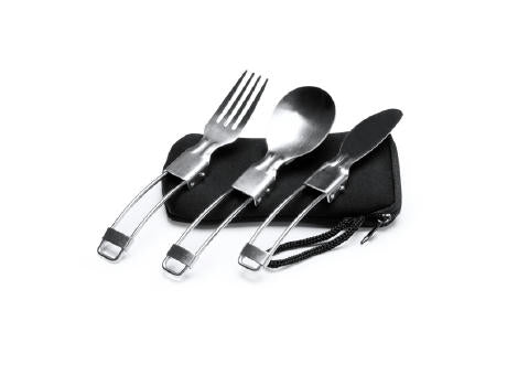 BESTECK-SET TINKER S/EINHEITSGRÖSSE BLACK