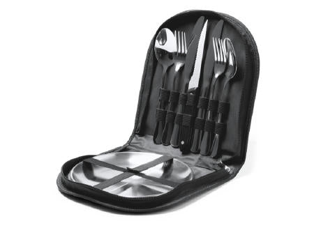 BESTECK-SET TRIVOR S/EINHEITSGRÖSSE BLACK