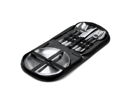 BESTECK-SET TRIVOR S/EINHEITSGRÖSSE BLACK