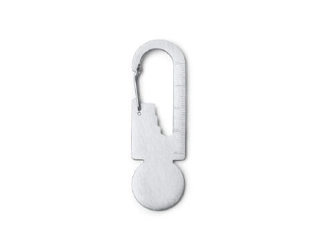 SCHLÜSSELANHÄNGER BLANEY S/EINHEITSGRÖSSE SILVER