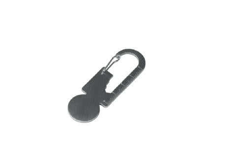 SCHLÜSSELANHÄNGER BLANEY S/EINHEITSGRÖSSE SILVER