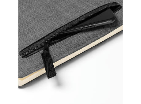 NOTIZBLOCK KINON S/EINHEITSGRÖSSE BLACK