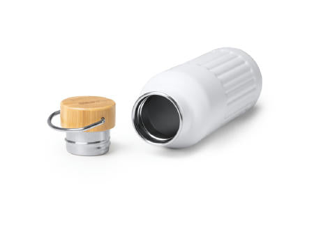 DIE WASSERFLASCHE NOBUK S/EINHEITSGRÖSSE WHITE