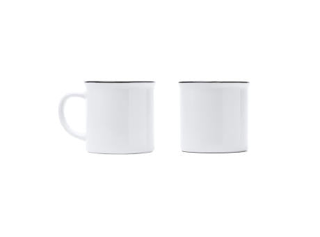 SUBLIMATIONSTASSE KUMBO S/EINHEITSGRÖSSE WHITE/BLACK