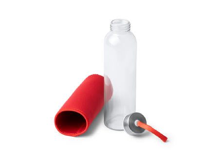 500 ML GLAS-WASSERFLASCHE CAMU S/EINHEITSGRÖSSE WHITE