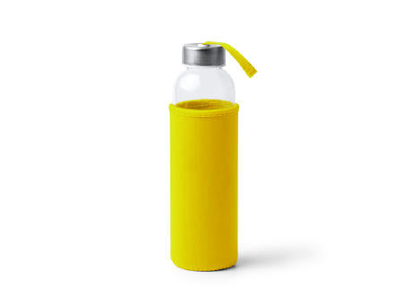 500 ML GLAS-WASSERFLASCHE CAMU S/EINHEITSGRÖSSE WHITE