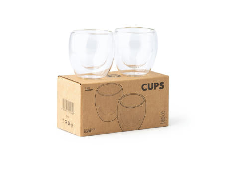 BECHERSET CAPSUL S/EINHEITSGRÖSSE TRANSPARENT