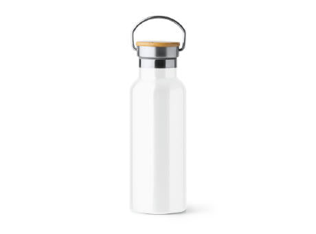 WASSERFLASCHE TISET S/EINHEITSGRÖSSE WHITE