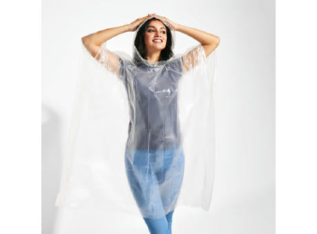 REGENPONCHO VOSTOK S/EINHEITSGRÖSSE TRANSPARENT