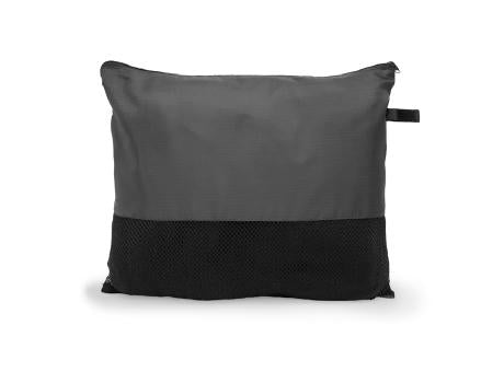 FLEECEDECKE MIT BEZUG BERING S/EINHEITSGRÖSSE BLACK